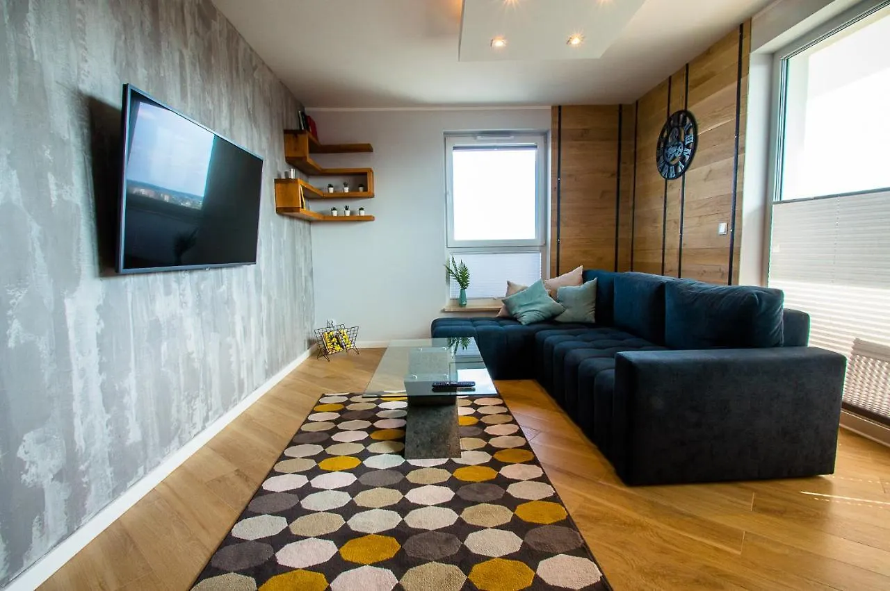 Grand Apartments - Apartment On The 17Th Floor With Panorama Of The Old Town Gdansk