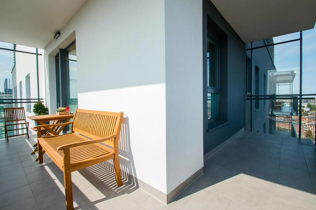 Grand Apartments - Apartment On The 17Th Floor With Panorama Of The Old Town Gdansk